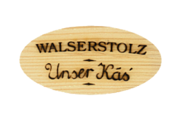 Holzschild - Walserstolz Unser Käs
